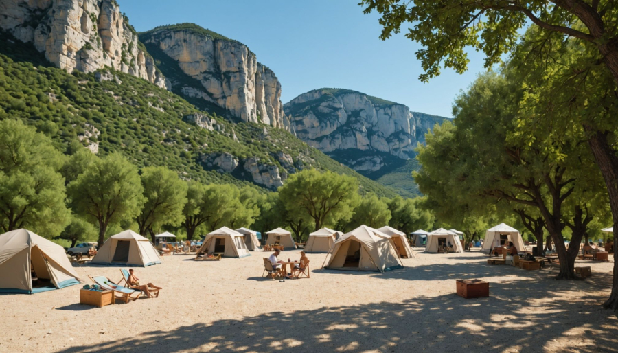 Ga je kamperen in naturistencamping gorges du Verdon?